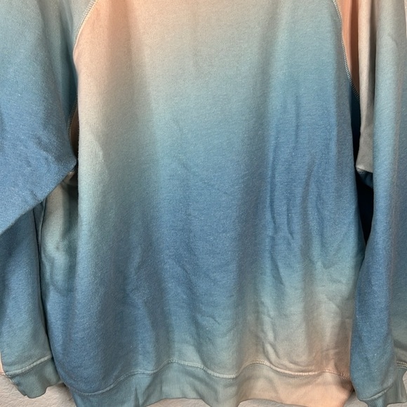 Wildfox Sommers Grottos Watercolor Blend Sweatshirt Size L - Picture 6 of 8